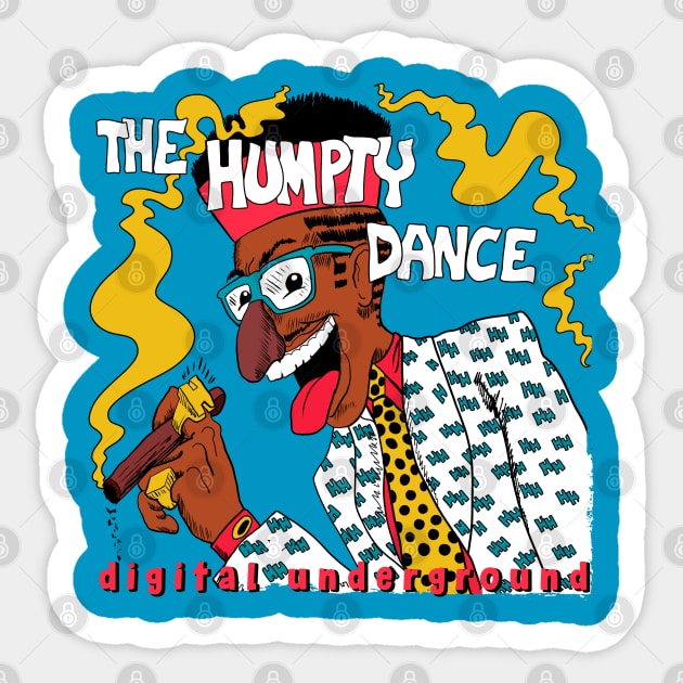 The Humpty dance Sticker by OniSide